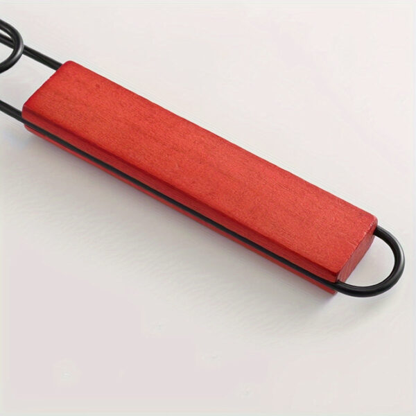 1pc, Outdoor BBQ Basket With Handle, Nonstick Grill Cage For Hot Dogs, Sausages, Vegetables, And Meats, BBQ Tools