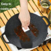 Extra-Large 30.48cm Non-Stick BBQ Grill Pan - Perfect for Outdoor Camping & Home Cooking, Easy Clean
