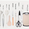 Portable Outdoor Camping Cookware Set with Silicone Storage Bag - Perfect for Picnics & Leisure