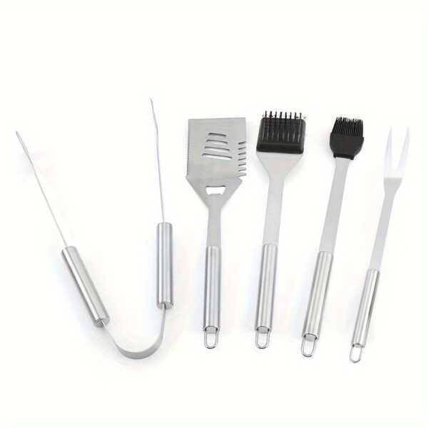 Stainless Steel Barbecue Tool Set Outdoor Camping Picnic BBQ Barbecue Utensils Cooking Tool Combination Set