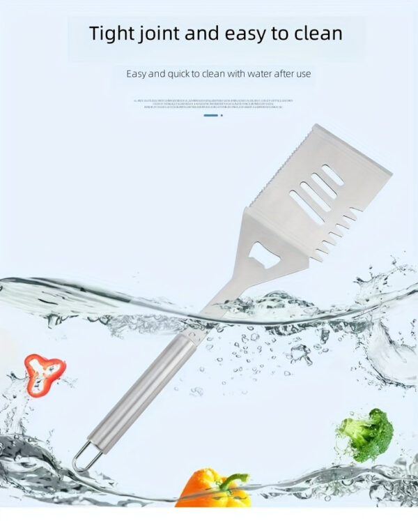 Stainless Steel Barbecue Tool Set Outdoor Camping Picnic BBQ Barbecue Utensils Cooking Tool Combination Set