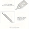 Stainless Steel Barbecue Tool Set Outdoor Camping Picnic BBQ Barbecue Utensils Cooking Tool Combination Set