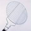 1pc, Stainless Steel Folding Barbecue Net Clip, Round Grill Net, Removable Grill Basket, Barbecue Cage Grill Fish Net, Kitchen Supplies, Kitchen Accessories, BBQ Accessories