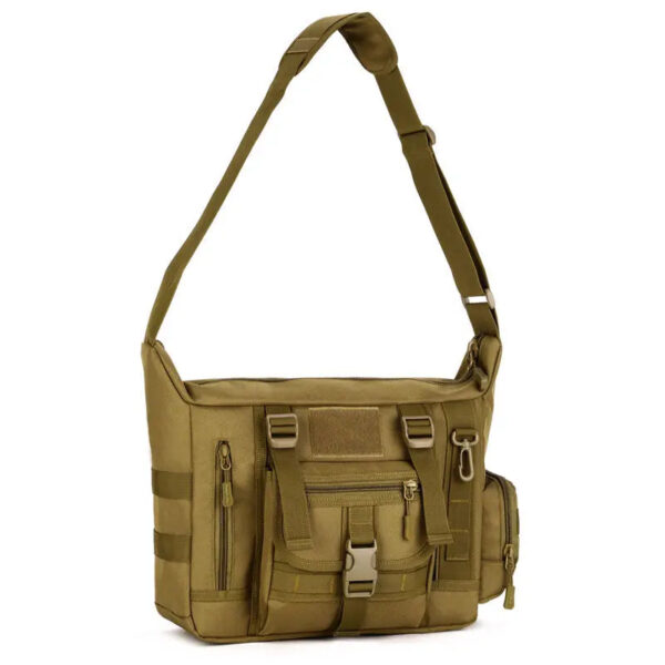 14 Inch Laptop Shoulder Bag Men Sports Bags Man Tactical Single Backpack Men's A4 Document Molle Messenger Bag