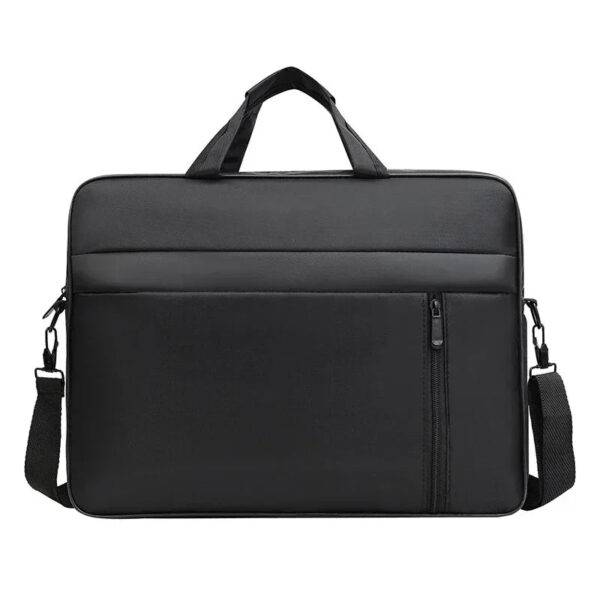 15.6 Inch Men's Handbag Laptop Bag Outdoor Business Trip Black Portable Large Capacity Computer Organizer Bag