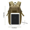 15L Waterproof Travel Outdoor Military Tactical Backpack Sport Camping Rucksack Trekking Fishing Hunting Bags Backpack