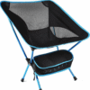 Ultralight Folding Fishing Chair Compact and Durable for Fishing, Camping, and Hiking