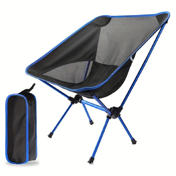 Ultralight Folding Fishing Chair Compact and Durable for Fishing, Camping, and Hiking
