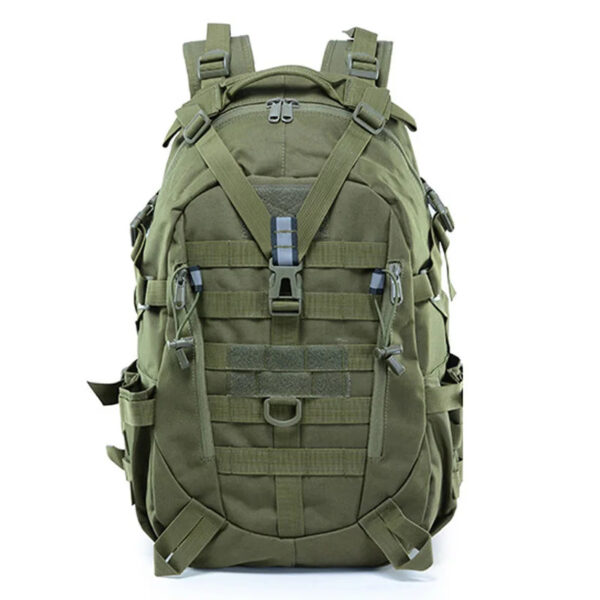 40L Camping Backpack Men's Military Bag Travel Bags Army Tactical Molle Climbing Rucksack Hiking Outdoor Reflective Shoulder Bag