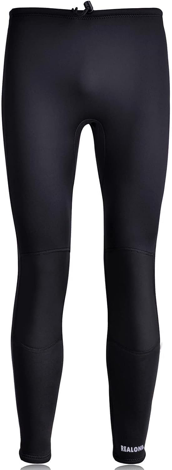 Wetsuit Pants Men Womens Wet Suits Swim Tights 3mm Neoprene Swimming Leggings 2mm Long Diving Surfing Kayak Pant Keep Warm for Workout Scuba Snorkeling Canoeing Water Sports