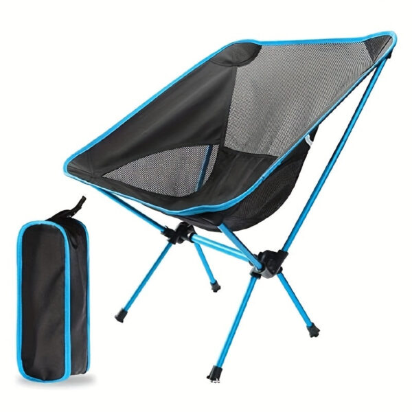 Ultralight Folding Fishing Chair Compact and Durable for Fishing, Camping, and Hiking