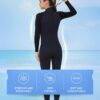 3mm Full Body Wetsuit for Women Men 3/2mm, 5/4mm Neoprene Wet Suits for Cold Water, Scuba Diving Suit Long Sleeve for Surfing Swimming Snorkeling