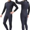 3mm Full Body Wetsuit for Women Men 3/2mm, 5/4mm Neoprene Wet Suits for Cold Water, Scuba Diving Suit Long Sleeve for Surfing Swimming Snorkeling