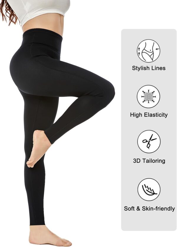 Wetsuit Pants Men Womens Wet Suits Swim Tights 3mm Neoprene Swimming Leggings 2mm Long Diving Surfing Kayak Pant Keep Warm for Workout Scuba Snorkeling Canoeing Water Sports