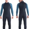 3mm Full Body Wetsuit for Women Men 3/2mm, 5/4mm Neoprene Wet Suits for Cold Water, Scuba Diving Suit Long Sleeve for Surfing Swimming Snorkeling