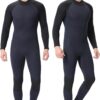 3mm Full Body Wetsuit for Women Men 3/2mm, 5/4mm Neoprene Wet Suits for Cold Water, Scuba Diving Suit Long Sleeve for Surfing Swimming Snorkeling