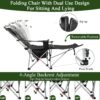 Lightweight Folding Camping Chair  Supports 280+ lbs
