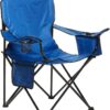 Camping Chair Large, Mesh Back, Portable Folding Chair with Cup Holder, Heavy Duty for Outdoor Events