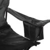 Camping Chair Large, Mesh Back, Portable Folding Chair with Cup Holder, Heavy Duty for Outdoor Events