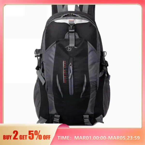 A Large-capacity Men And Women Universal Outdoor Travel Backpack Waterproof Hiking Lightweight Duffel Bag