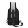 Chest bag USB charge shoulder bag men messenger bags male waterproof sling chest bag boy travel bagpack men cross body bags