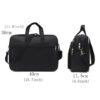 Large Capacity Men's Briefcase Multifunction Oxford 14" Laptop Bag Multilayers Shoulder Office Bags For Men Business Handbag Hot