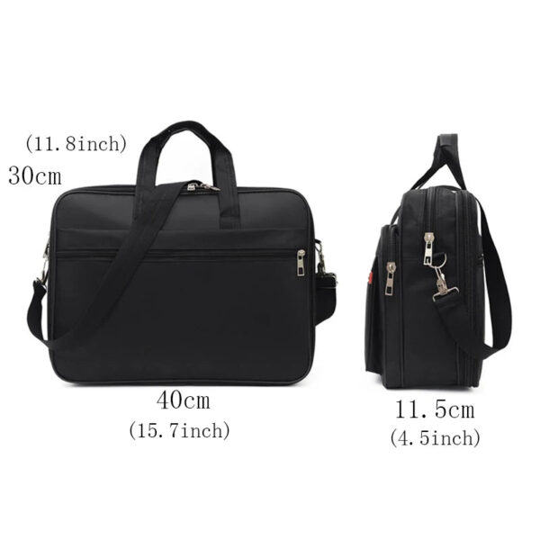 Large Capacity Men's Briefcase Multifunction Oxford 14" Laptop Bag Multilayers Shoulder Office Bags For Men Business Handbag Hot