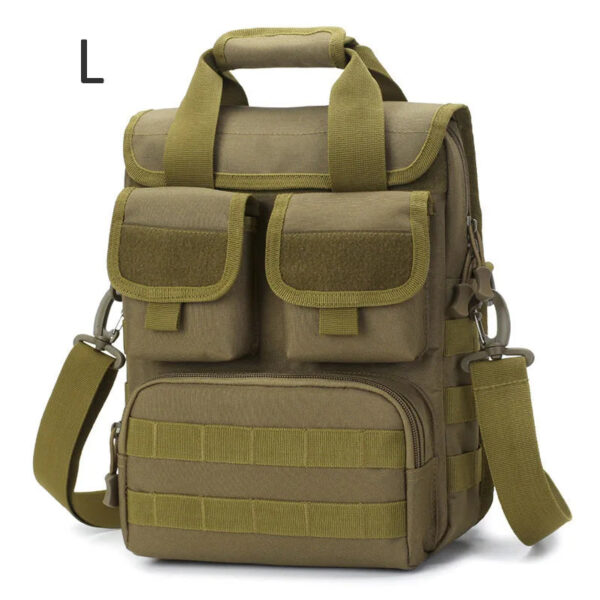 Military Tactical Bag Men Molle Messenger Shoulder Backpack Waterproof Outdoor Hiking Camping Climbing Handbag Hunting Schoolbag