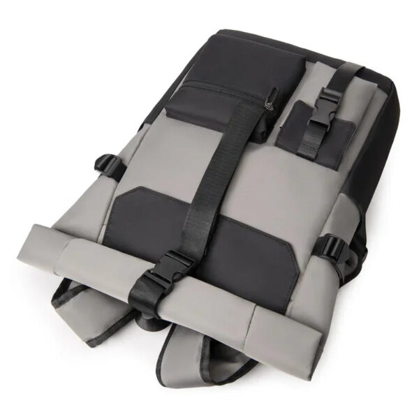 School bag Men's Backpack Waterproof Rollup Backpack Women Travel Expandable USB Charging Large Capacity Laptop Bag Mochilas